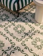 Haven Indoor/Outdoor Rug | Botanical Grid, Timeless Elegance