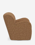 Bela Swivel Chair | Overstuffed Arms, Custom Upholstery