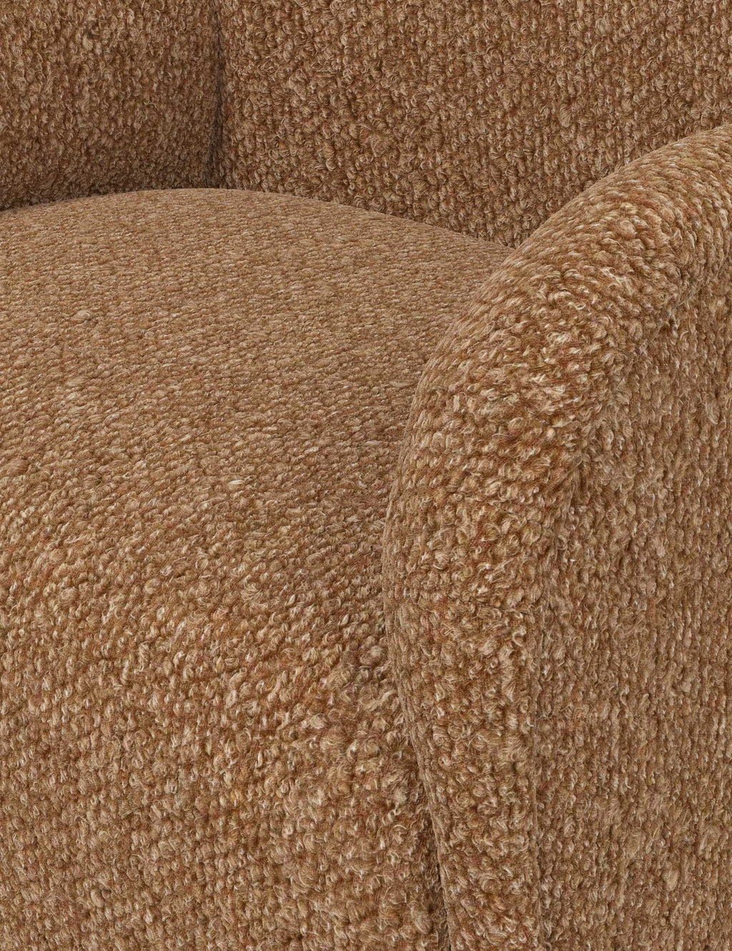 Bela Swivel Chair | Overstuffed Arms, Custom Upholstery