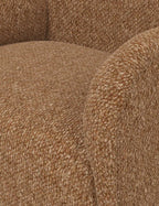 Bela Swivel Chair | Overstuffed Arms, Custom Upholstery