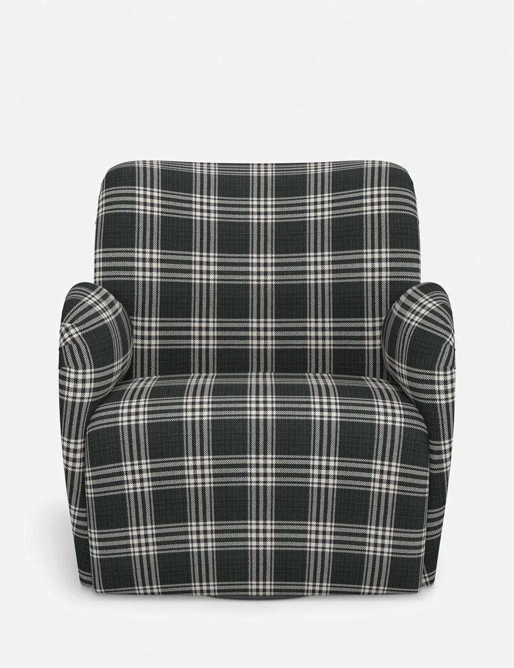 Bela Swivel Chair | Overstuffed Arms, Custom Upholstery