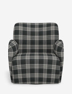 Bela Swivel Chair | Overstuffed Arms, Custom Upholstery