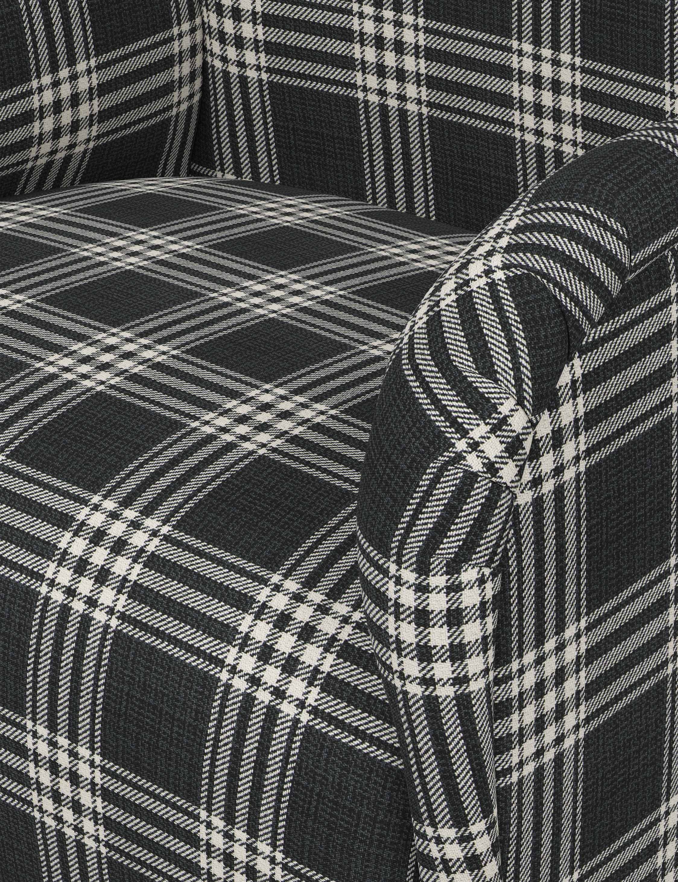 Bela Swivel Chair | Overstuffed Arms, Custom Upholstery