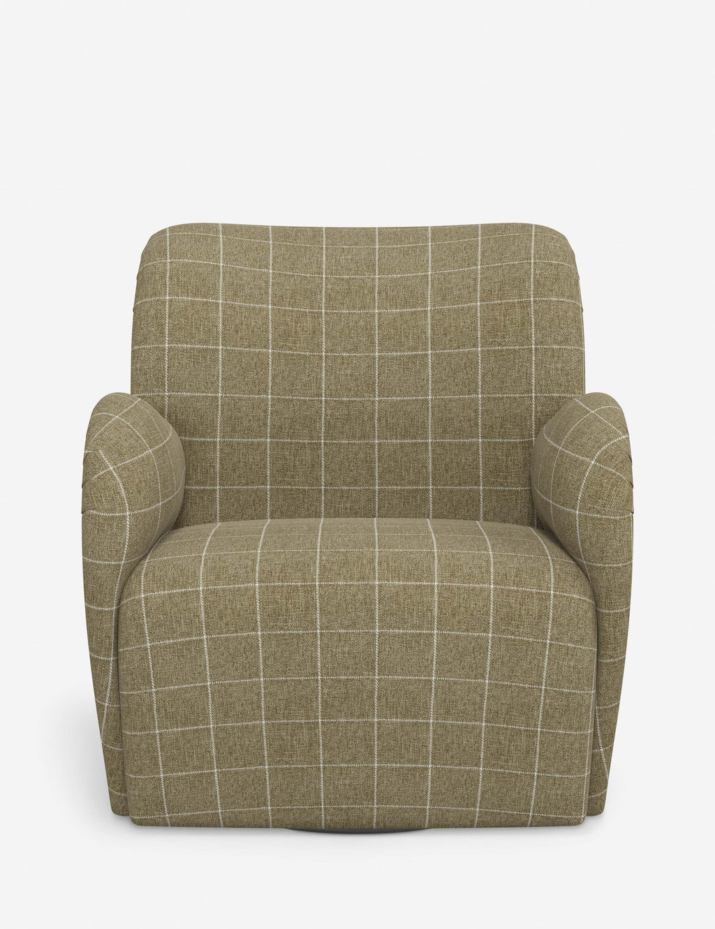 Bela Swivel Chair | Overstuffed Arms, Custom Upholstery
