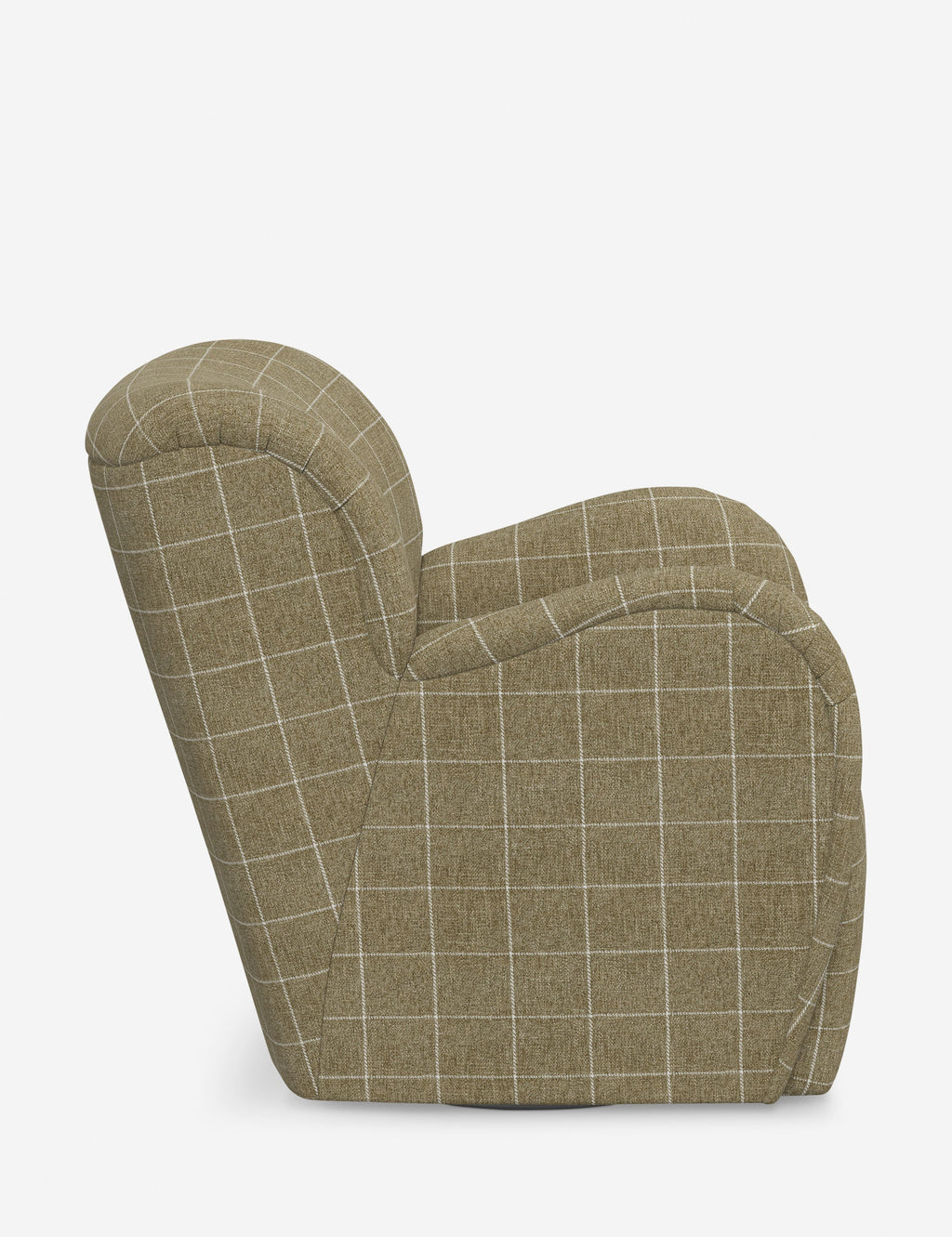 Bela Swivel Chair | Overstuffed Arms, Custom Upholstery