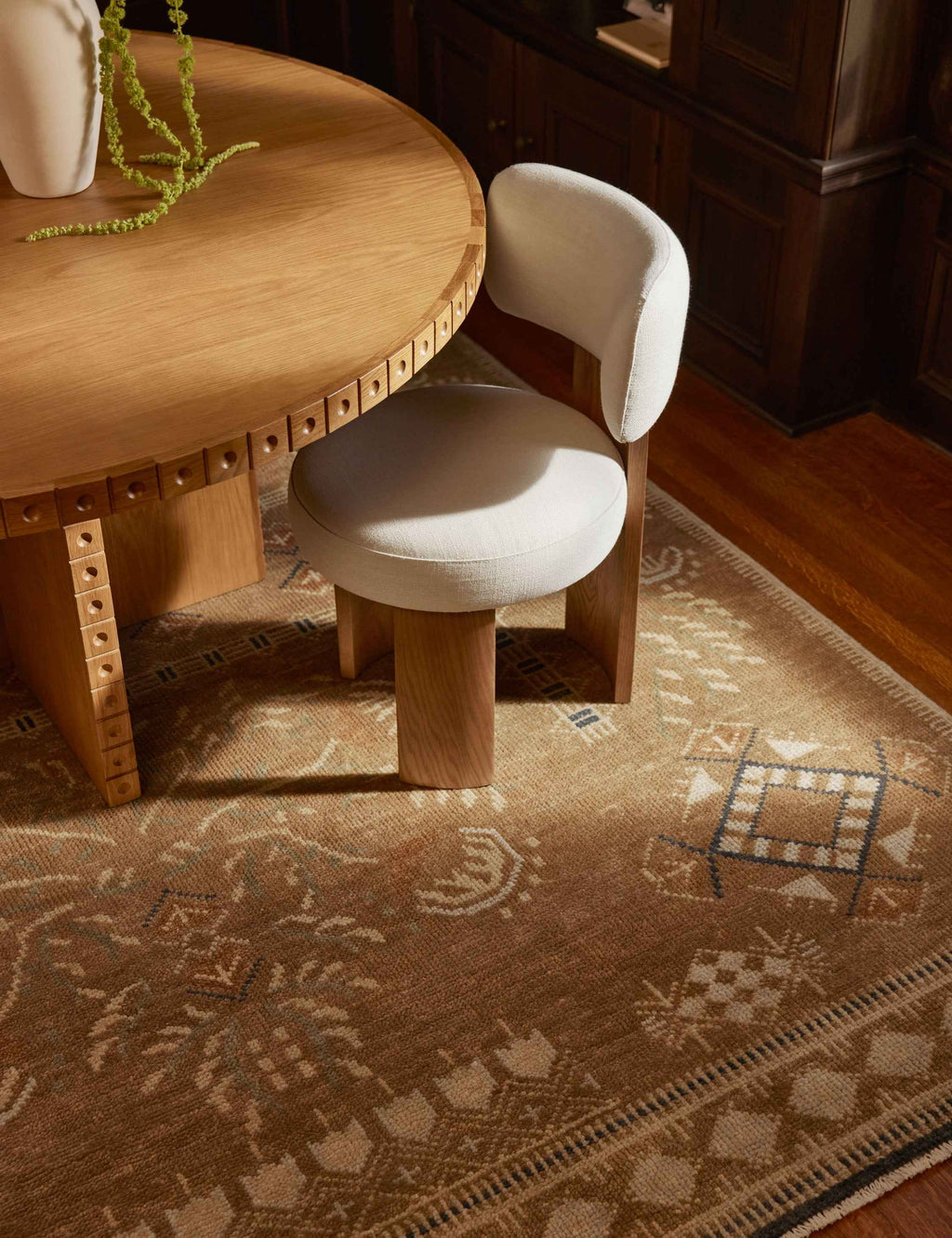 Theda Hand-Knotted Rug | Heirloom Quality, Wool Fiber