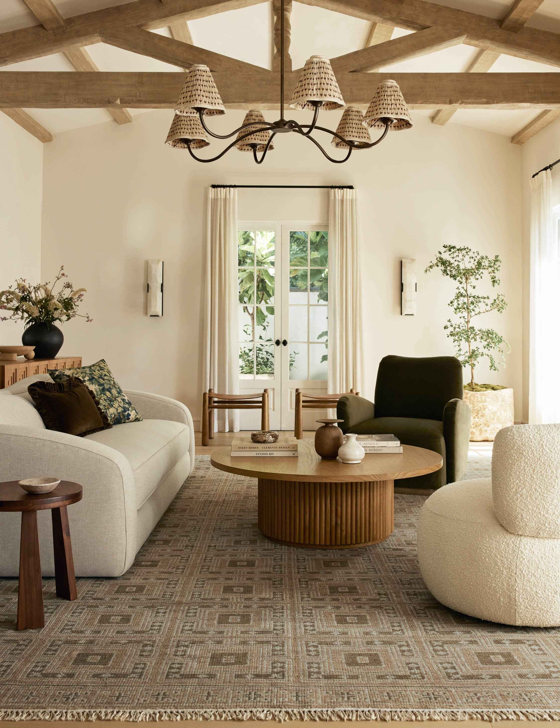 Dahlia Wool Rug | Hand-Knotted, Geometric Design