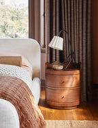 Bello Nightstand | Curved Drawer Fronts, Timeless Woodwork