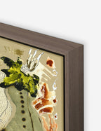 Bela Wall Art | Vibrant Earthy Hues, Fluid Lines