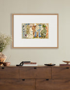 Bela Wall Art | Vibrant Earthy Hues, Fluid Lines