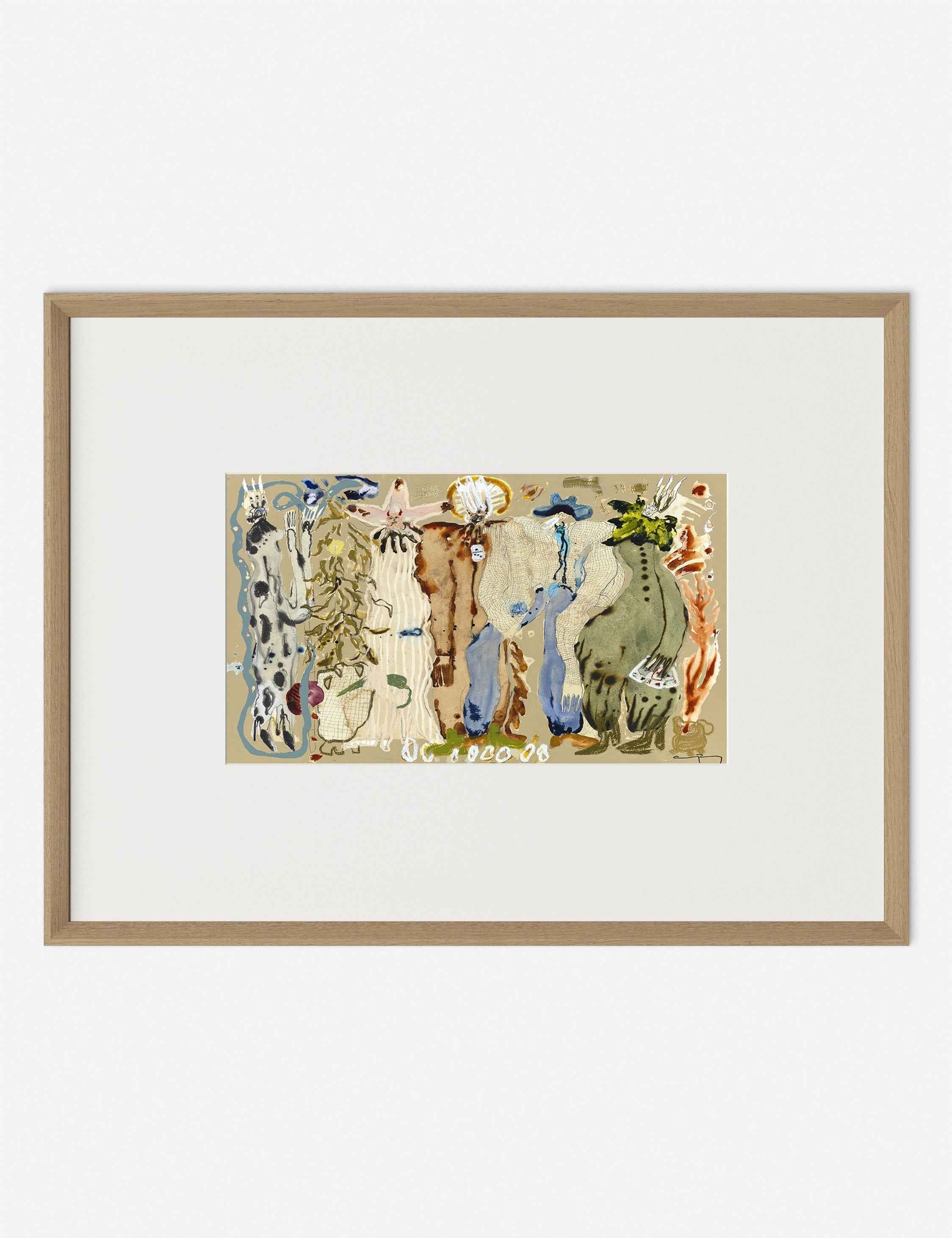 Bela Wall Art | Vibrant Earthy Hues, Fluid Lines