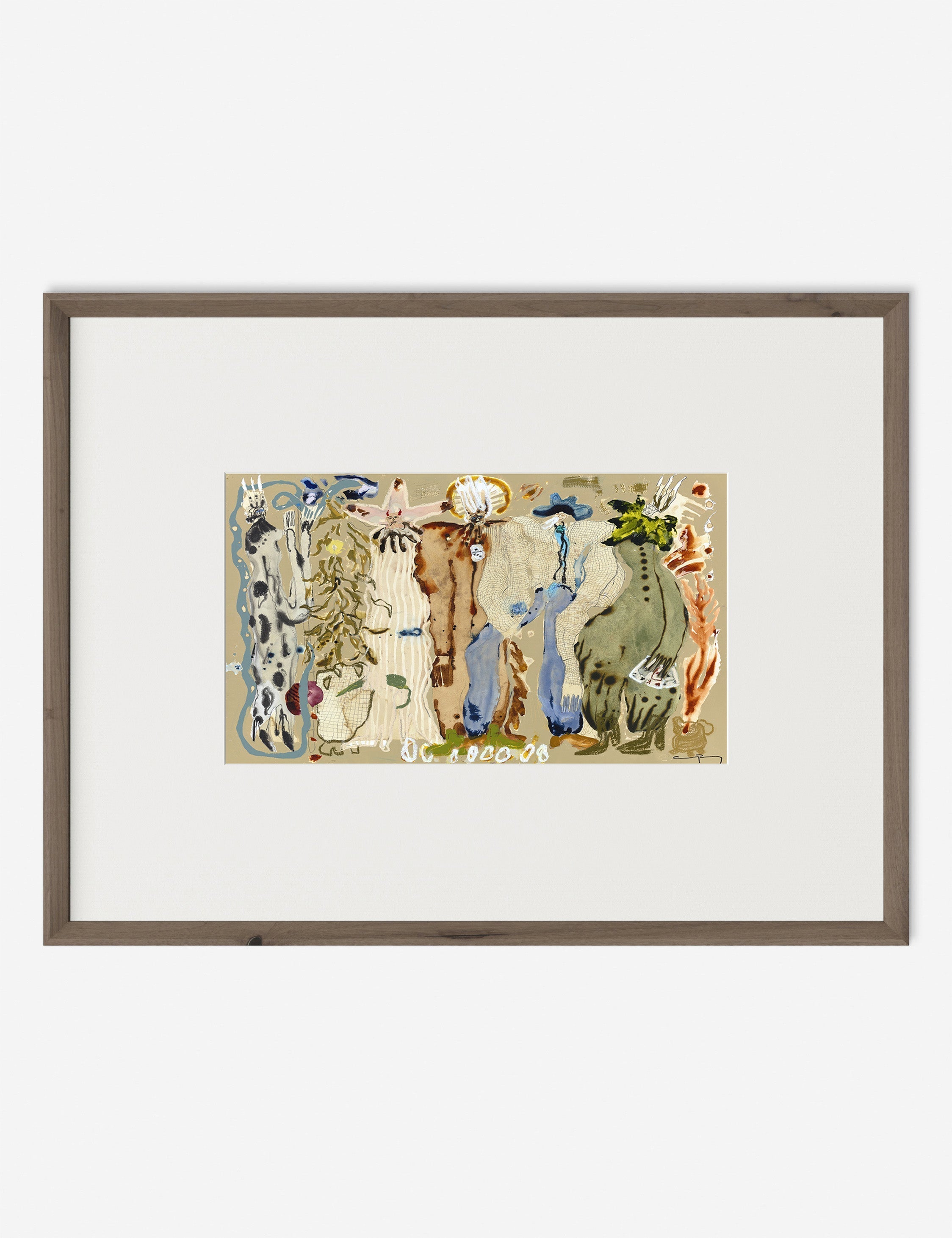 Bela Wall Art | Vibrant Earthy Hues, Fluid Lines