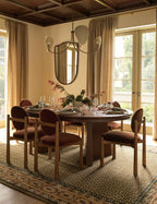 Nexa Extendable Dining Table | Oak, Modern Oval Design