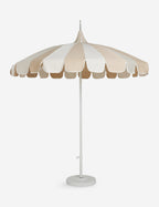 Aamu Pagoda Umbrella | Sunbrella Canopy, Coastal Design