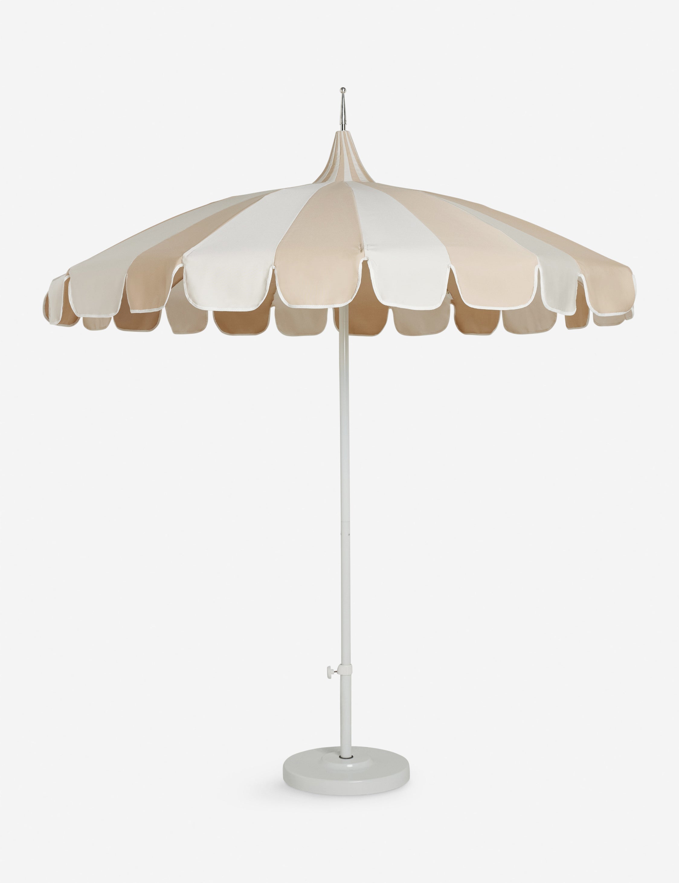 Aamu Pagoda Umbrella | Sunbrella Canopy, Coastal Design