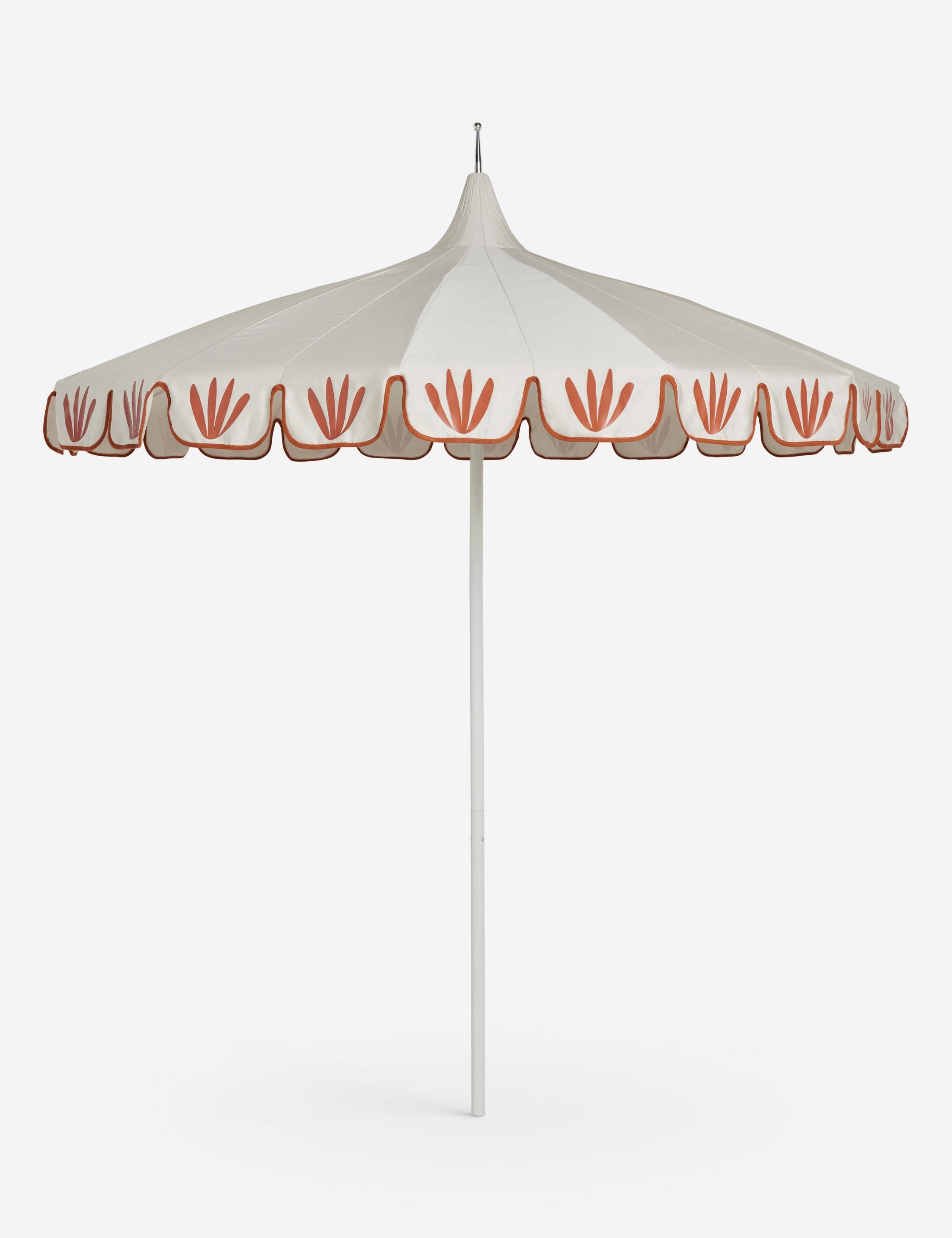 Aamu Pagoda Umbrella | Sunbrella Canopy, Coastal Design