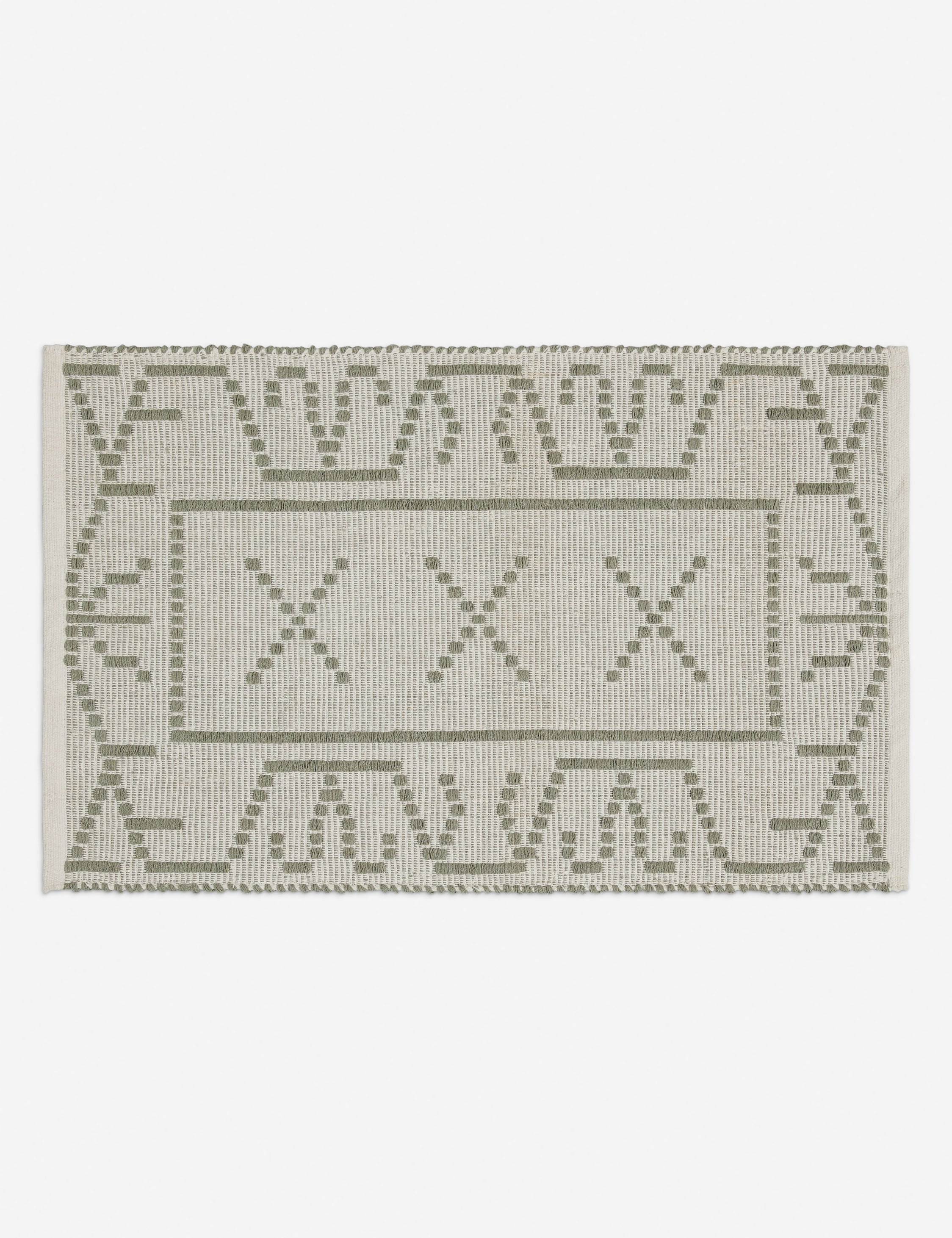 Bela Organic Cotton Bath Mat | Handwoven, Quick-Drying Design