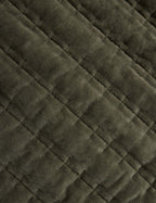 Astra Velvet Sham | Quilted Texture, Luxurious Touch