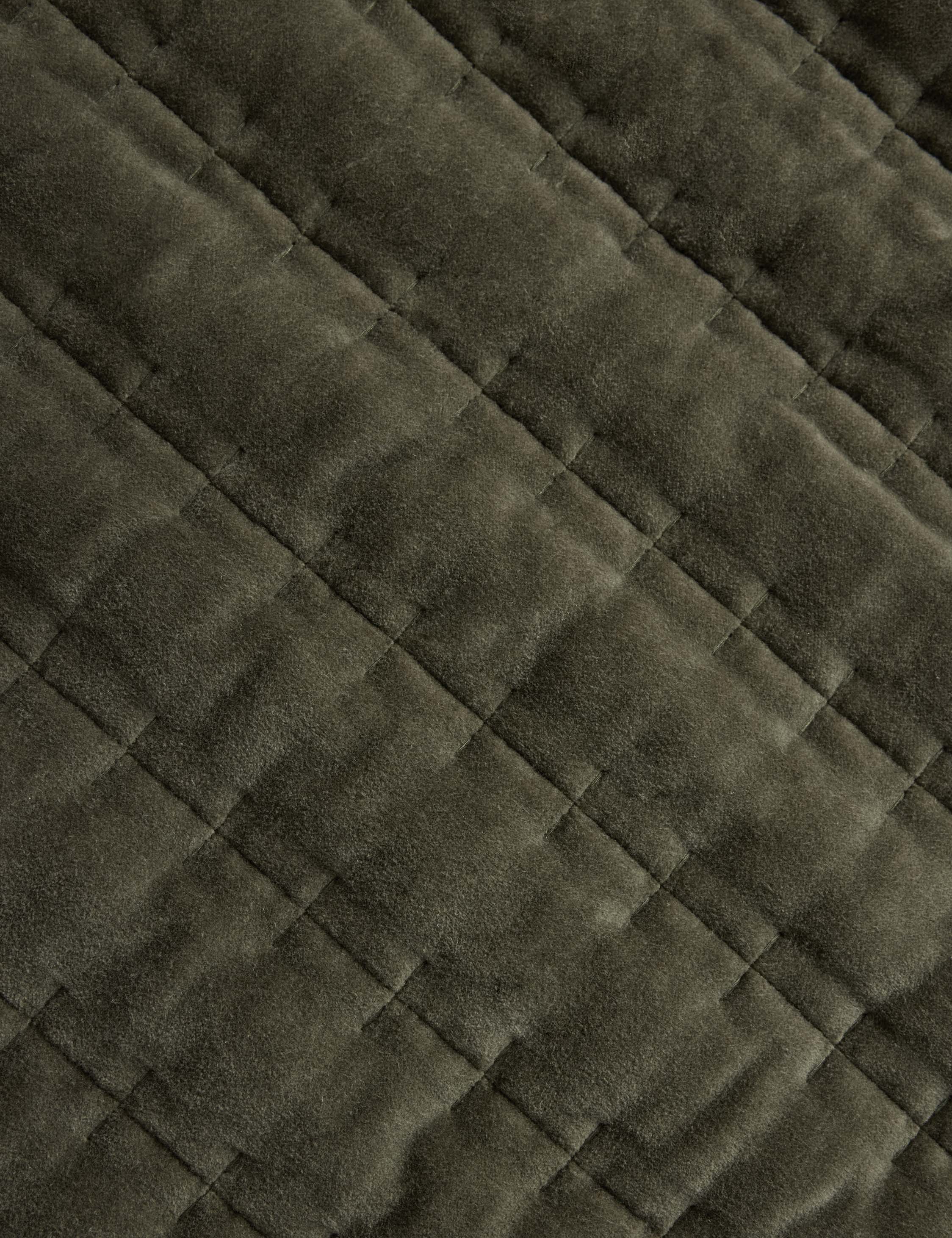 Astra Velvet Sham | Quilted Texture, Luxurious Touch