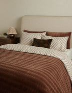Aurelia Velvet Quilt | Luxurious Texture, Quilted Design