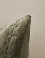 Astra Velvet Sham | Quilted Texture, Luxurious Touch