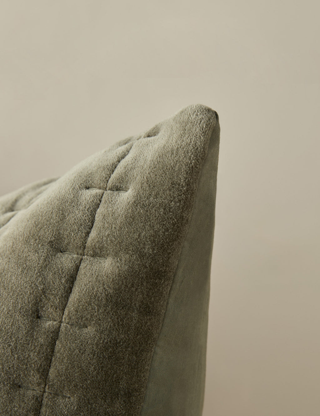 Astra Velvet Sham | Luxurious Quilted Texture