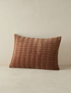Astra Velvet Sham | Luxurious Quilted Texture