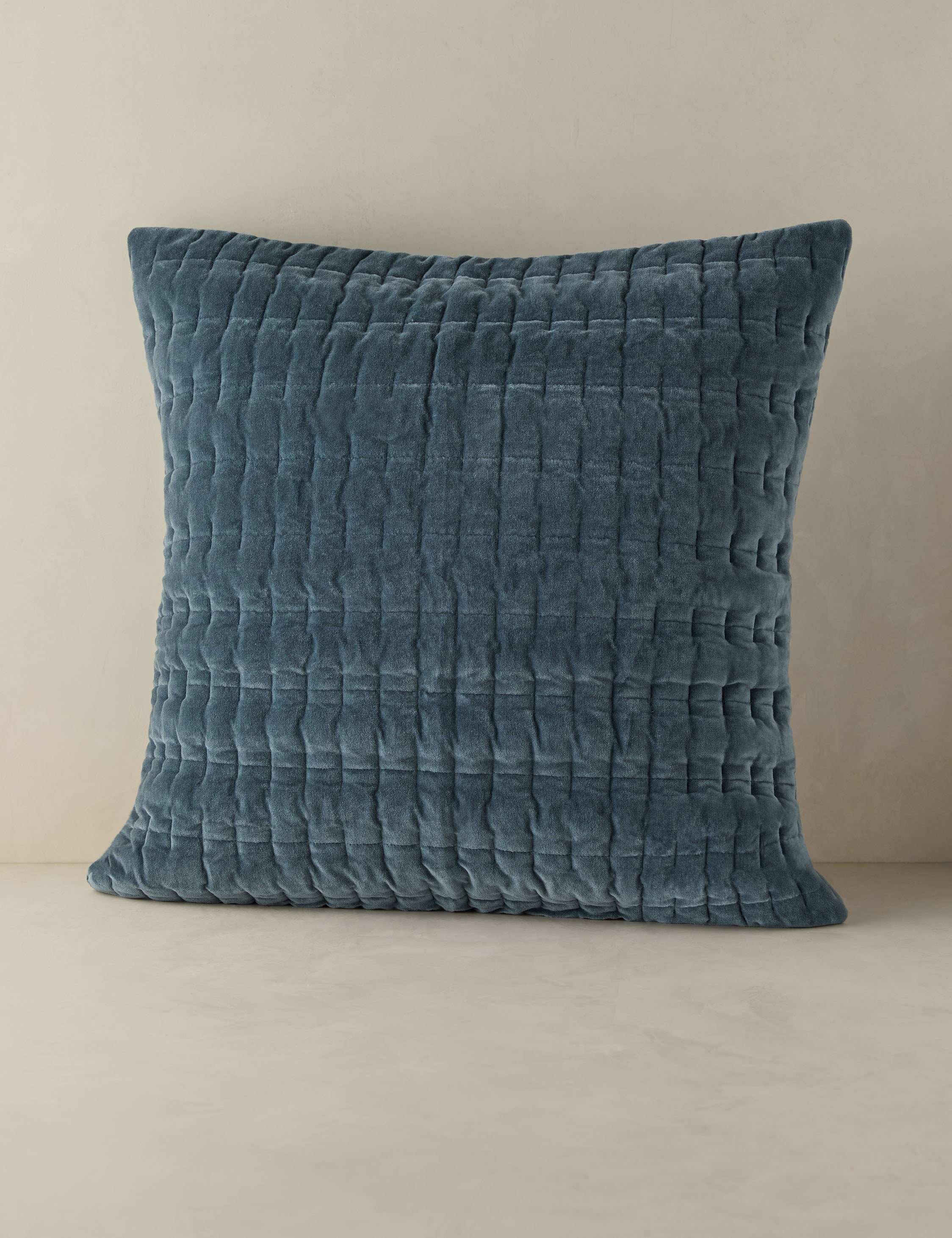 Astra Velvet Sham | Quilted Texture, Luxurious Touch