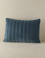 Astra Velvet Sham | Quilted Texture, Luxurious Touch