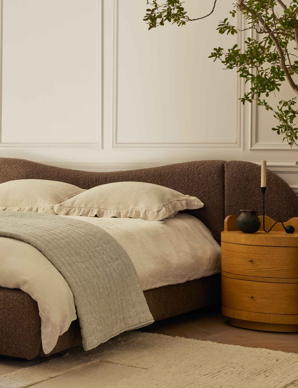 Vekki Cotton Sham | Soft, Textural Design by Sarah Sherman Samuel