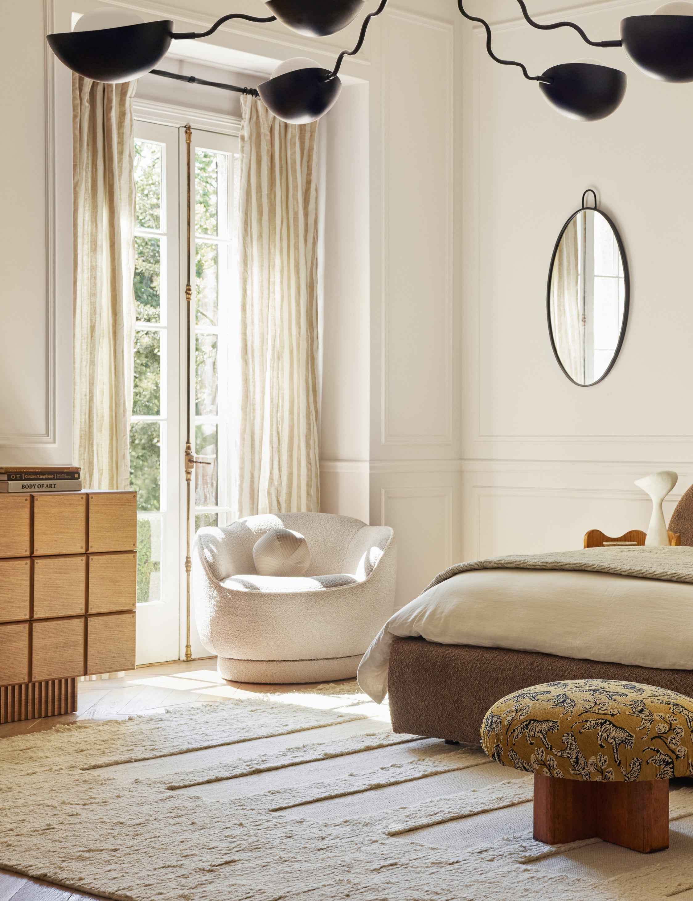 Pinnacle Stripe Curtain Panel | Linen, Exclusive Design by Sarah Sherman Samuel