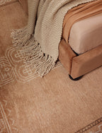 Vela Hand-Knotted Wool Rug | Vintage-Inspired, Mediterranean Design