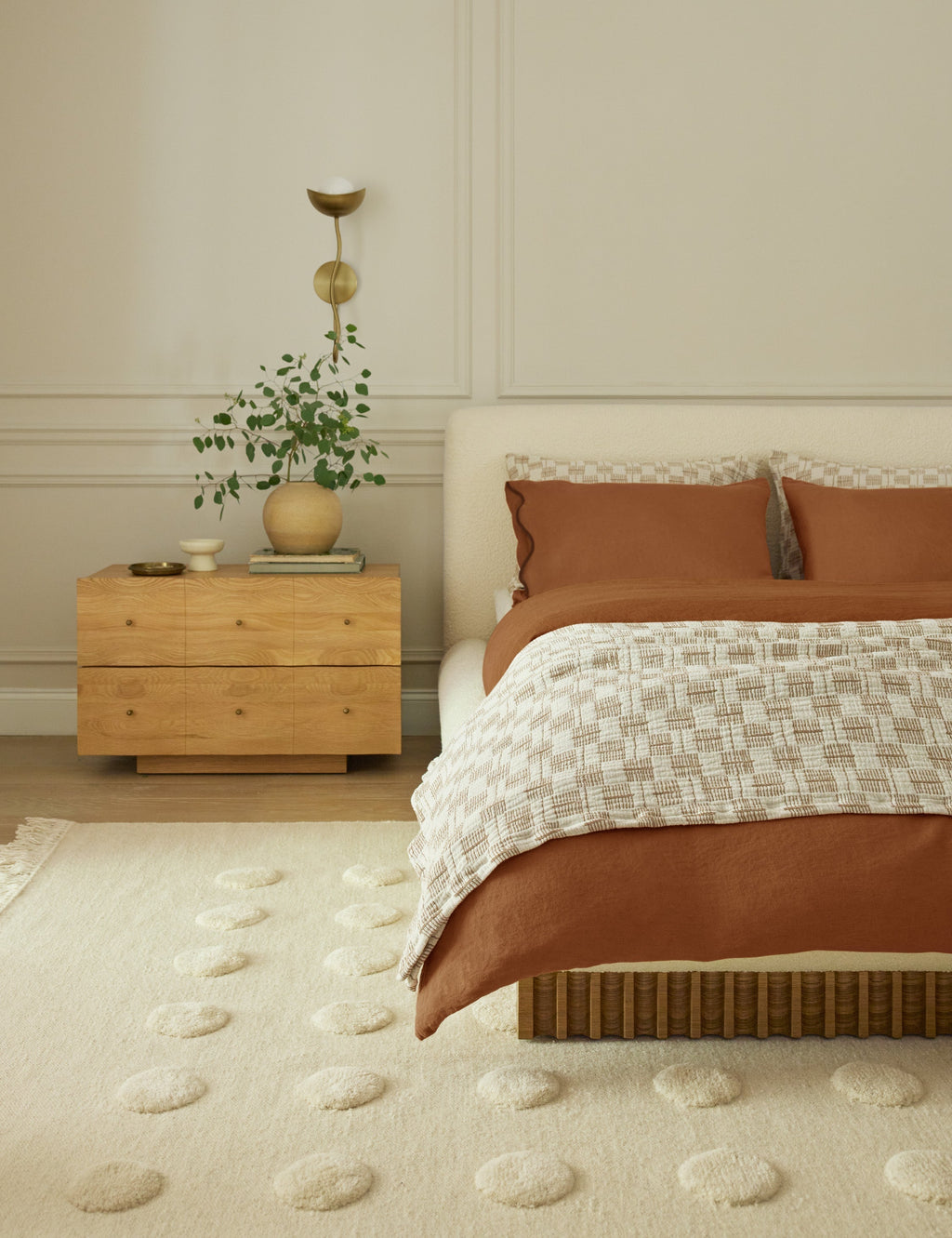 Haven Hemp Sham | Breathable Natural Fiber, Solid Pattern