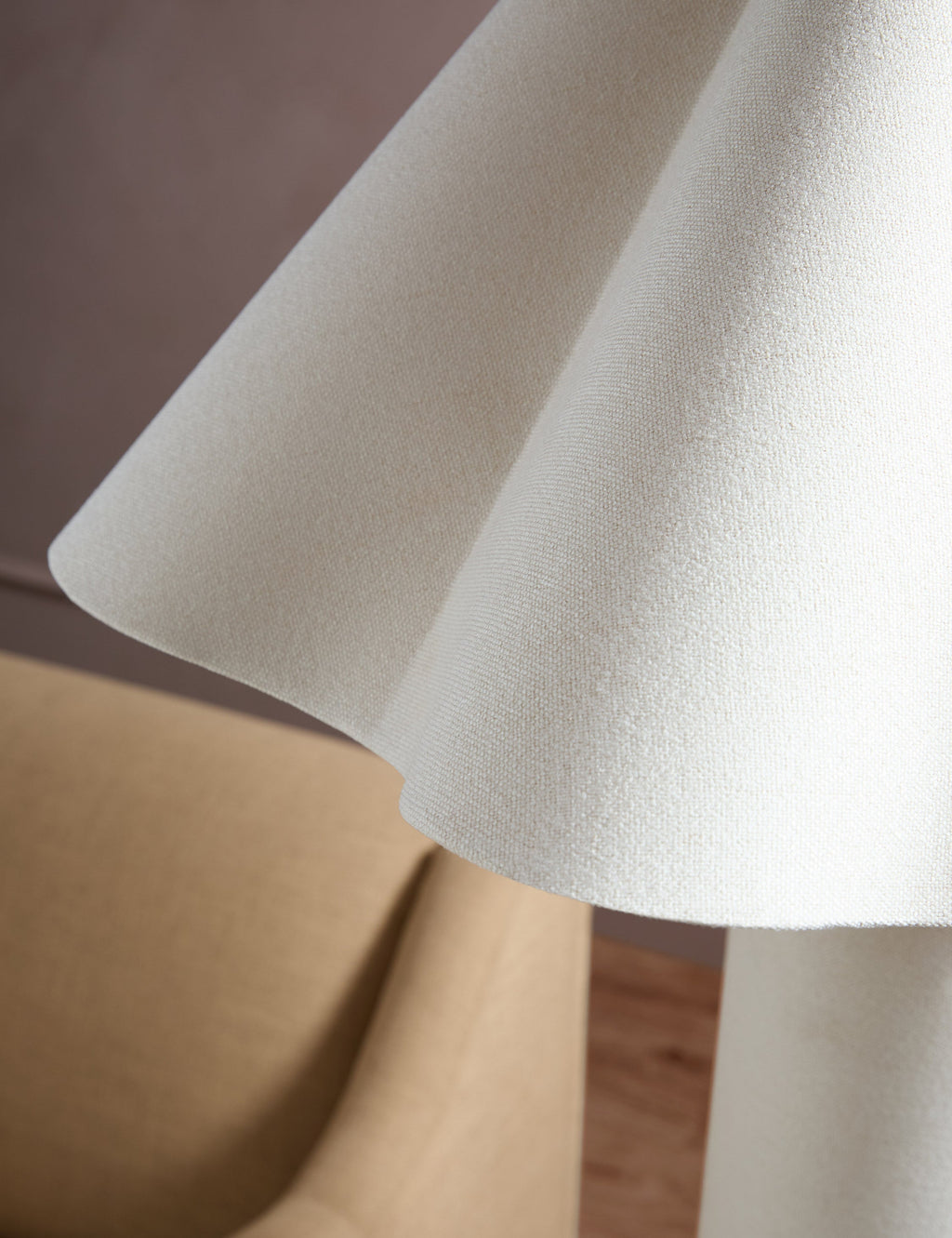 Bela Floor Lamp | Sculptural Fabric Design