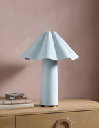 Bela Table Lamp | Sculptural Fabric Design