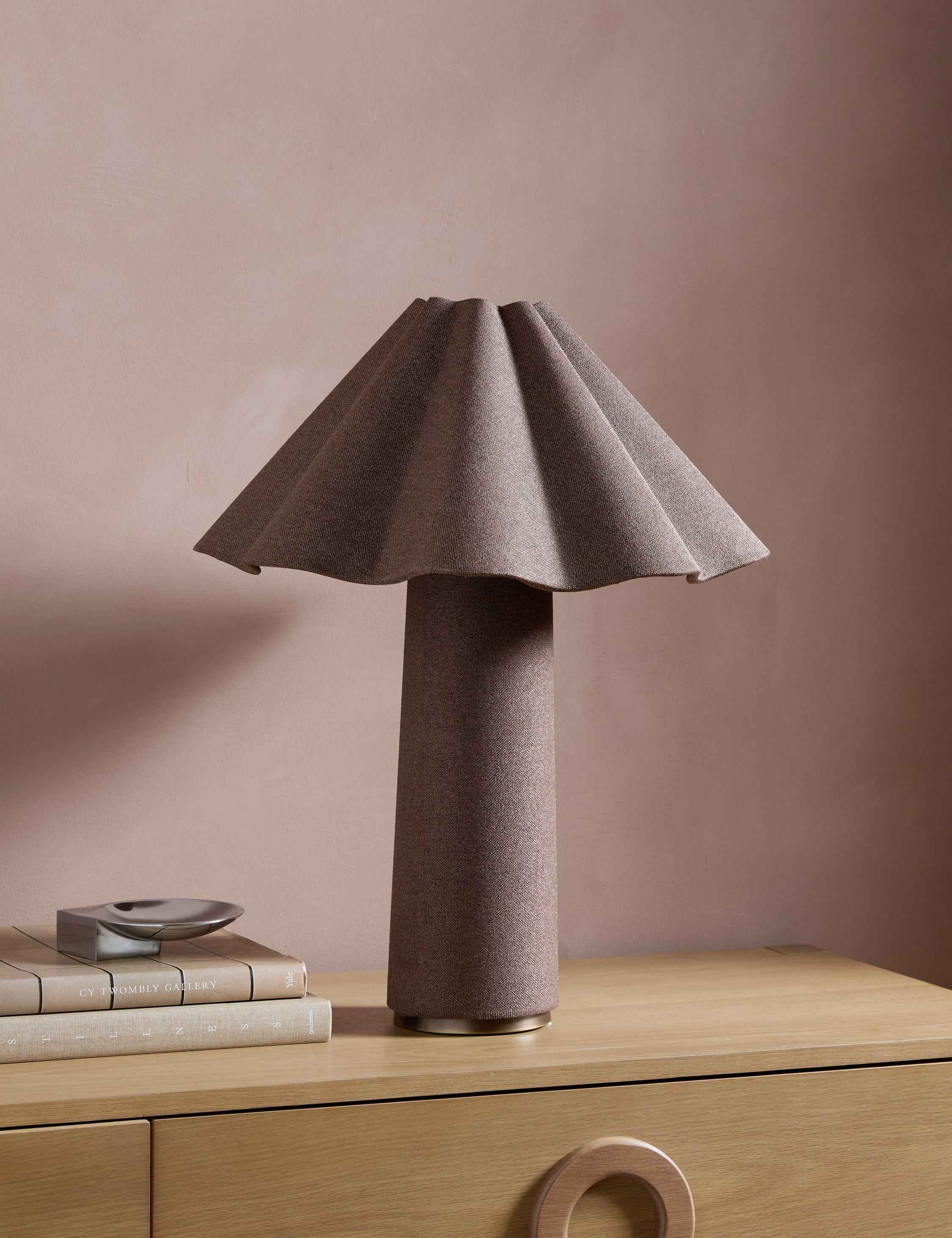 Bela Table Lamp | Sculptural Fabric Design