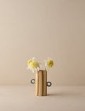 Bela Hand-Painted Vase | Ceramic with Bold Stripe Detailing