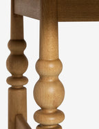 Bela Oval Dining Table | Modern Wood Design, Turned Legs