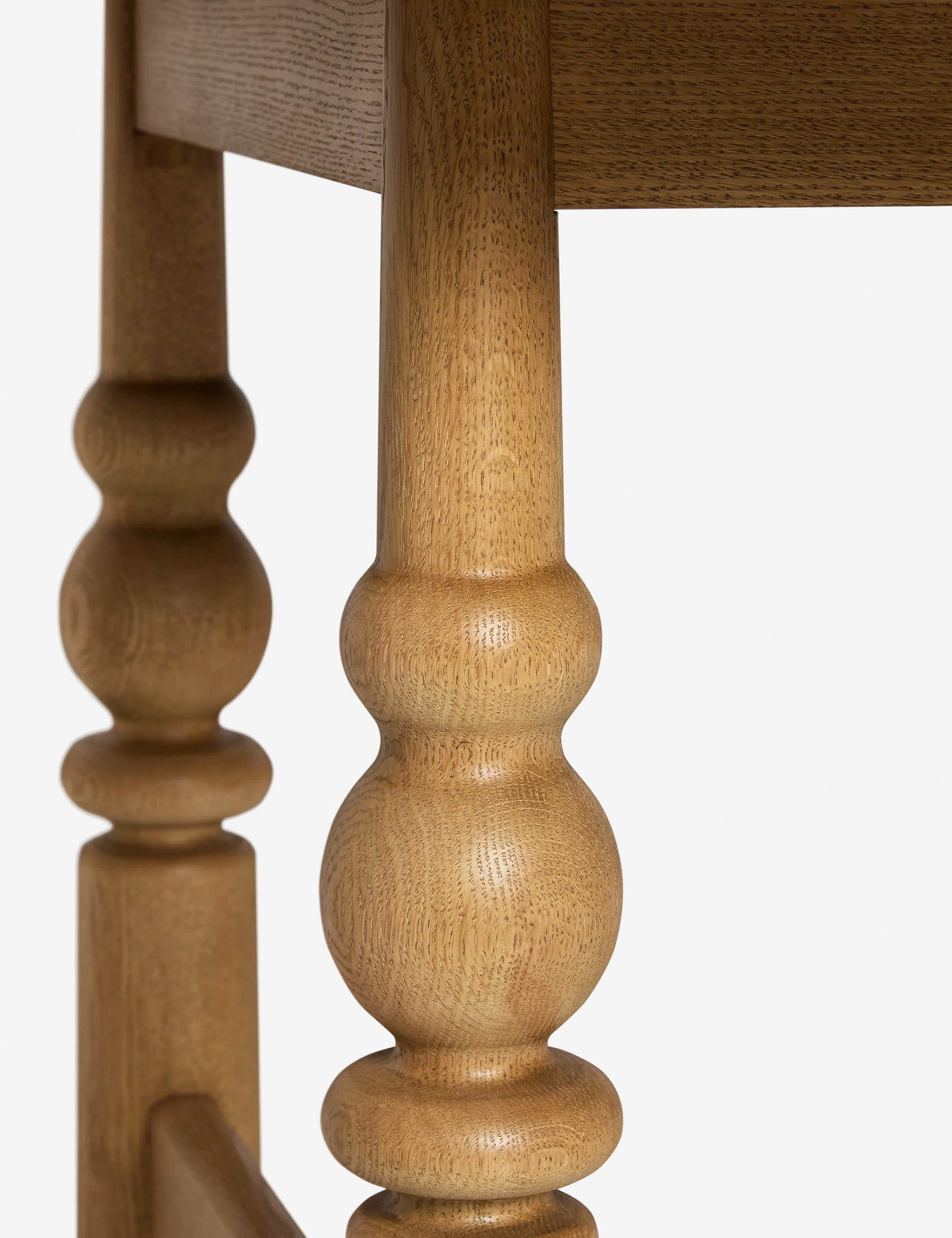 Bela Oval Dining Table | Modern Wood Design, Turned Legs