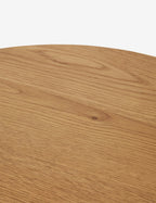 Bela Oval Dining Table | Modern Wood Design, Turned Legs