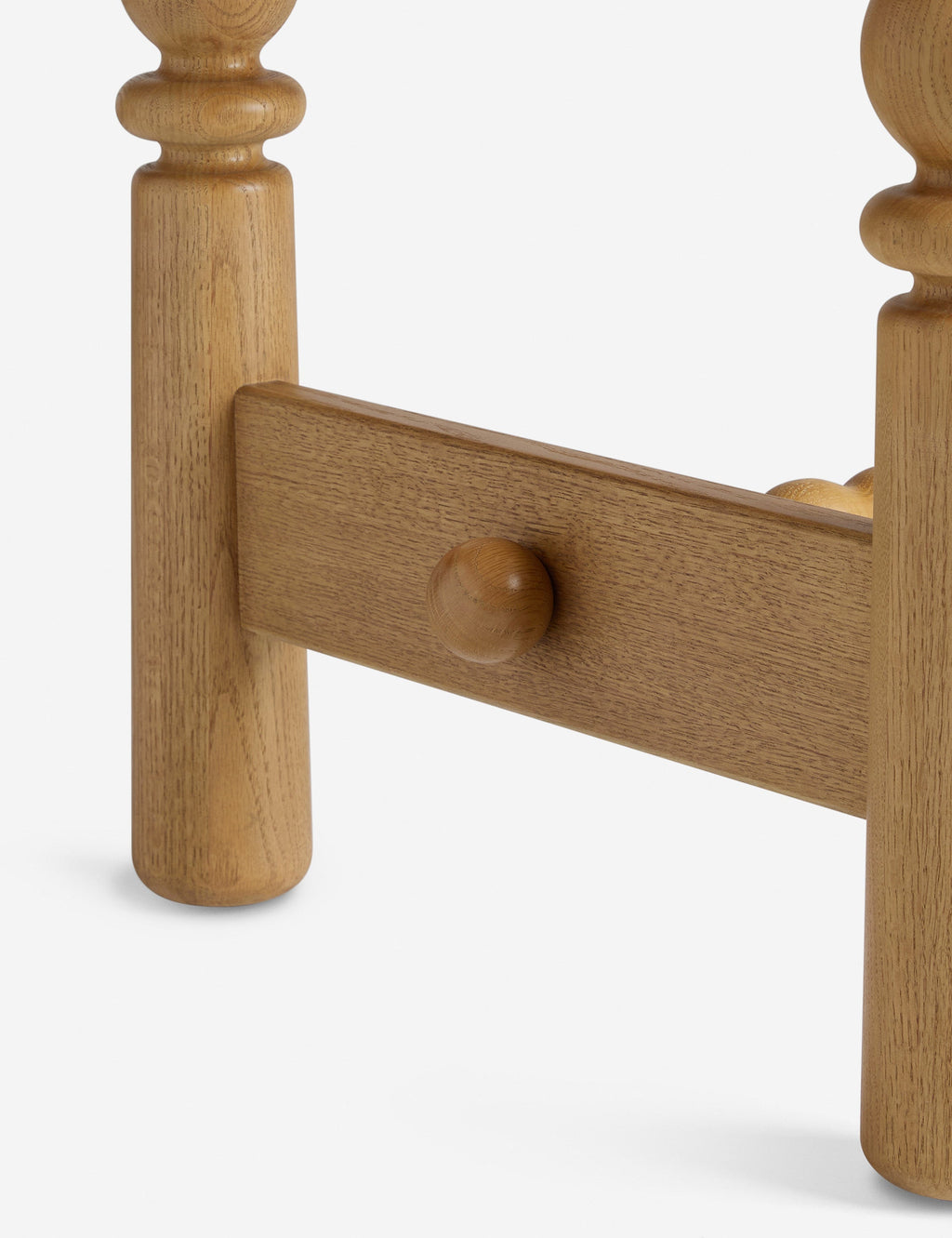 Bela Oval Dining Table | Modern Wood Design, Turned Legs