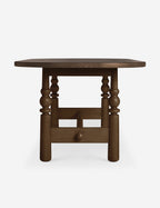Bela Oval Dining Table | Modern Wood Design, Turned Legs