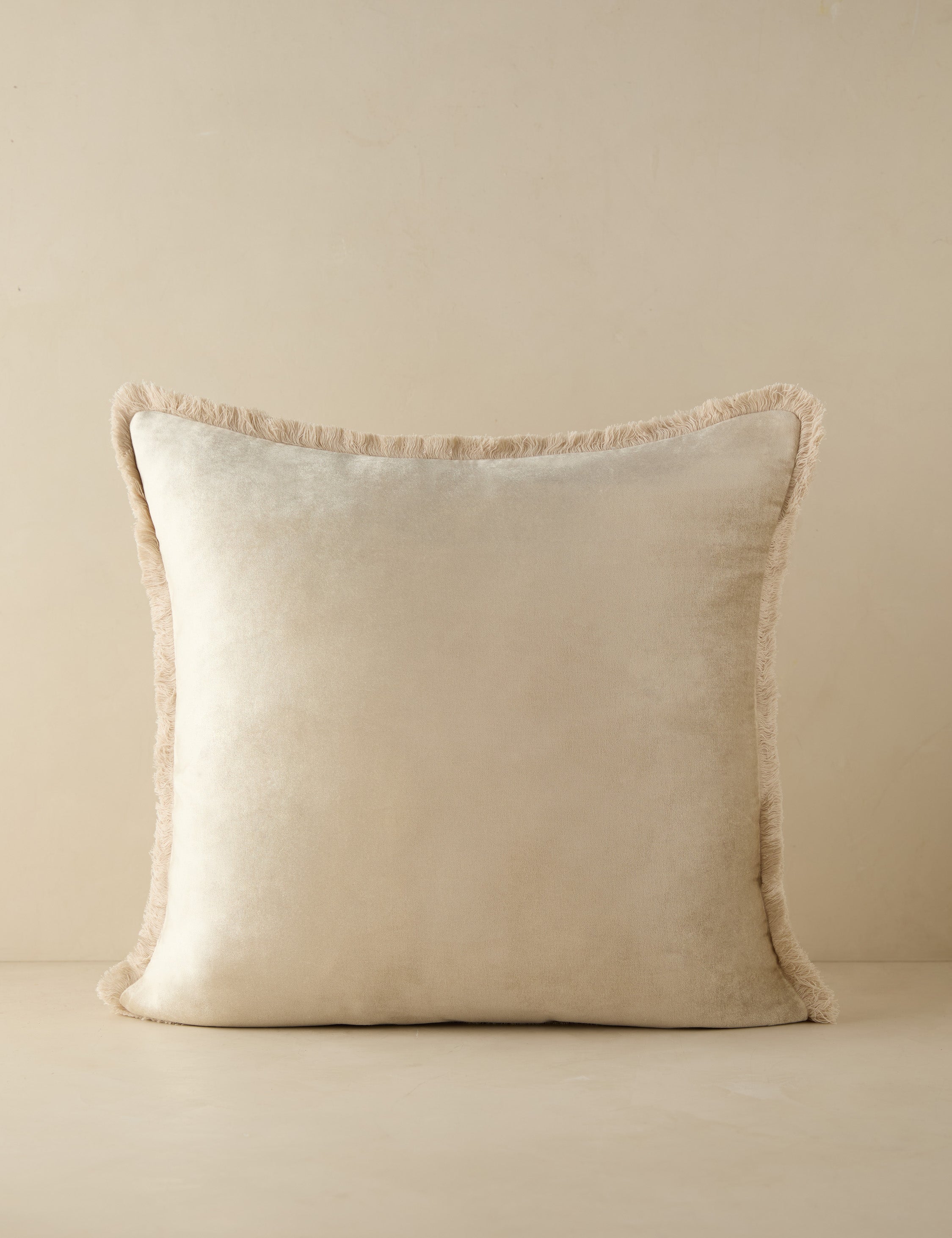 Brio Velvet Pillow | Cozy Rich Fabric, Tailored Details