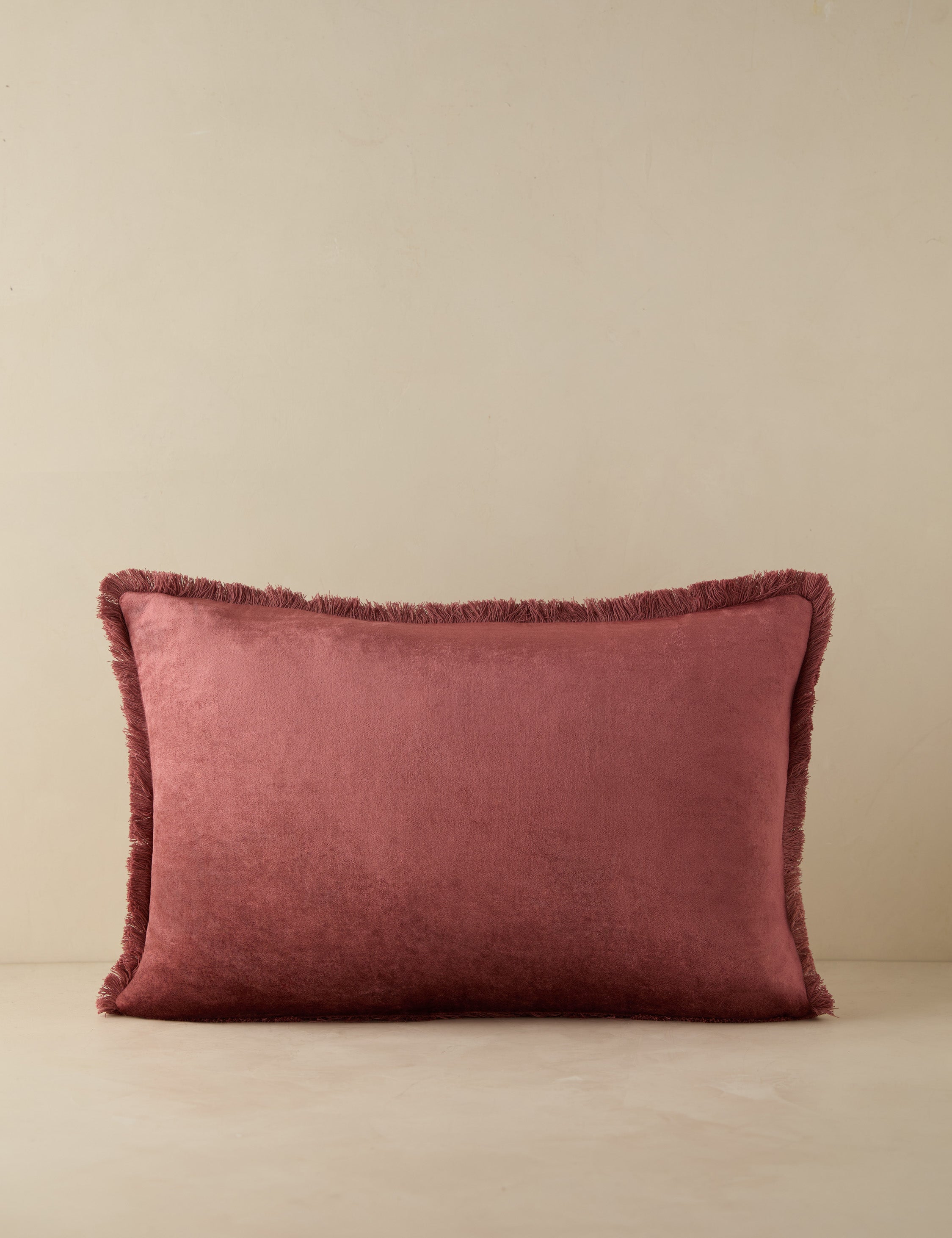Brio Velvet Pillow | Cozy Rich Texture, Tailored Design