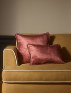 Brio Velvet Pillow | Cozy Rich Texture, Tailored Design