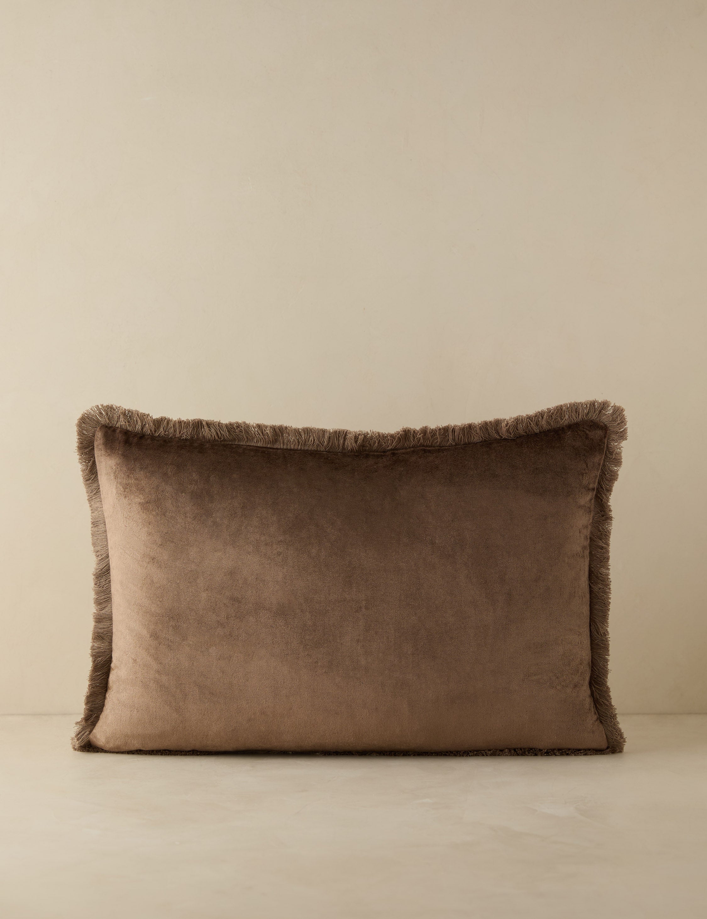 Brio Velvet Pillow | Cozy Rich Texture, Tailored Design