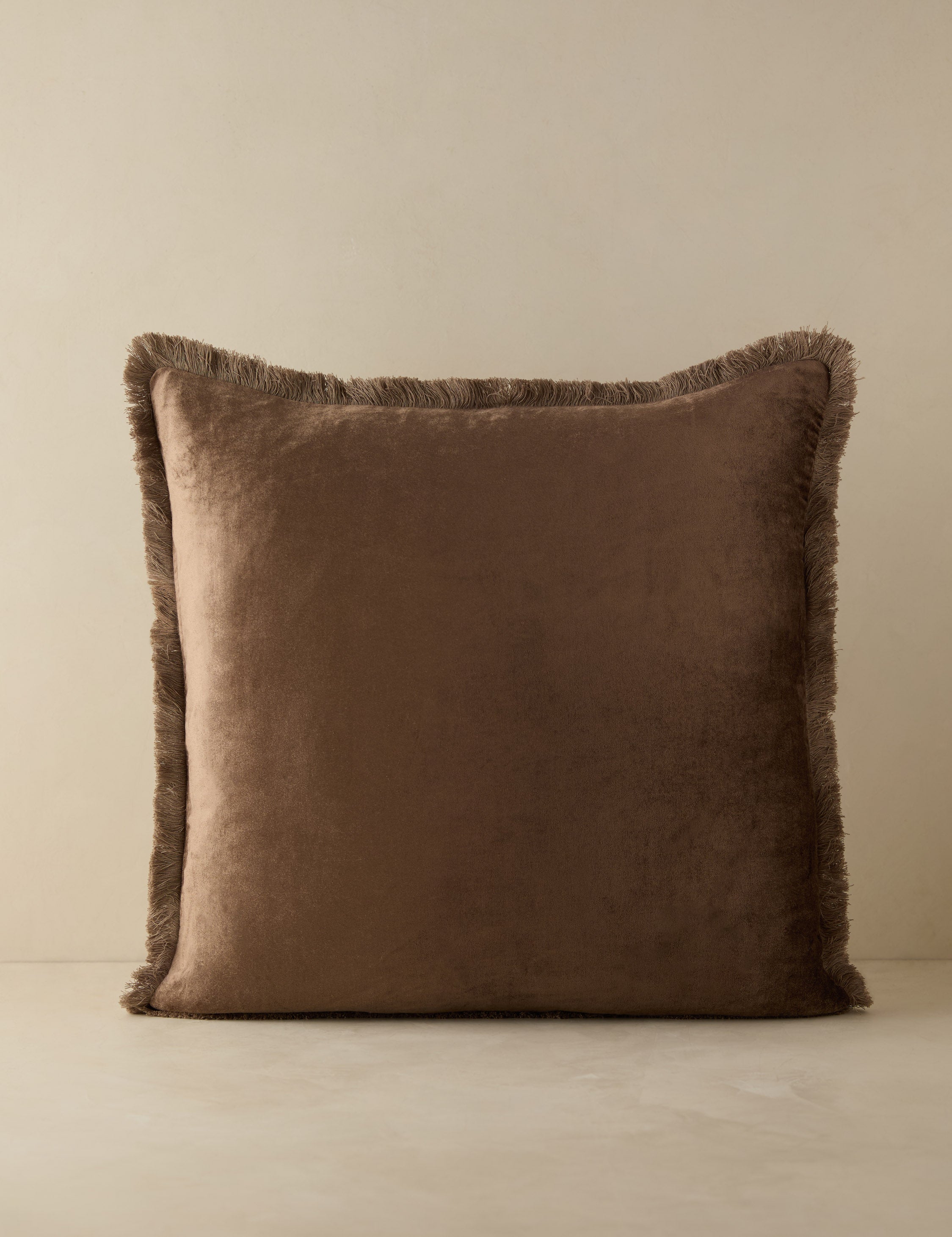 Brio Velvet Pillow | Cozy Rich Texture, Tailored Design