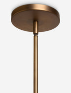 Bela Chandelier | Cream-on-Brass Finish, Sculptural Design