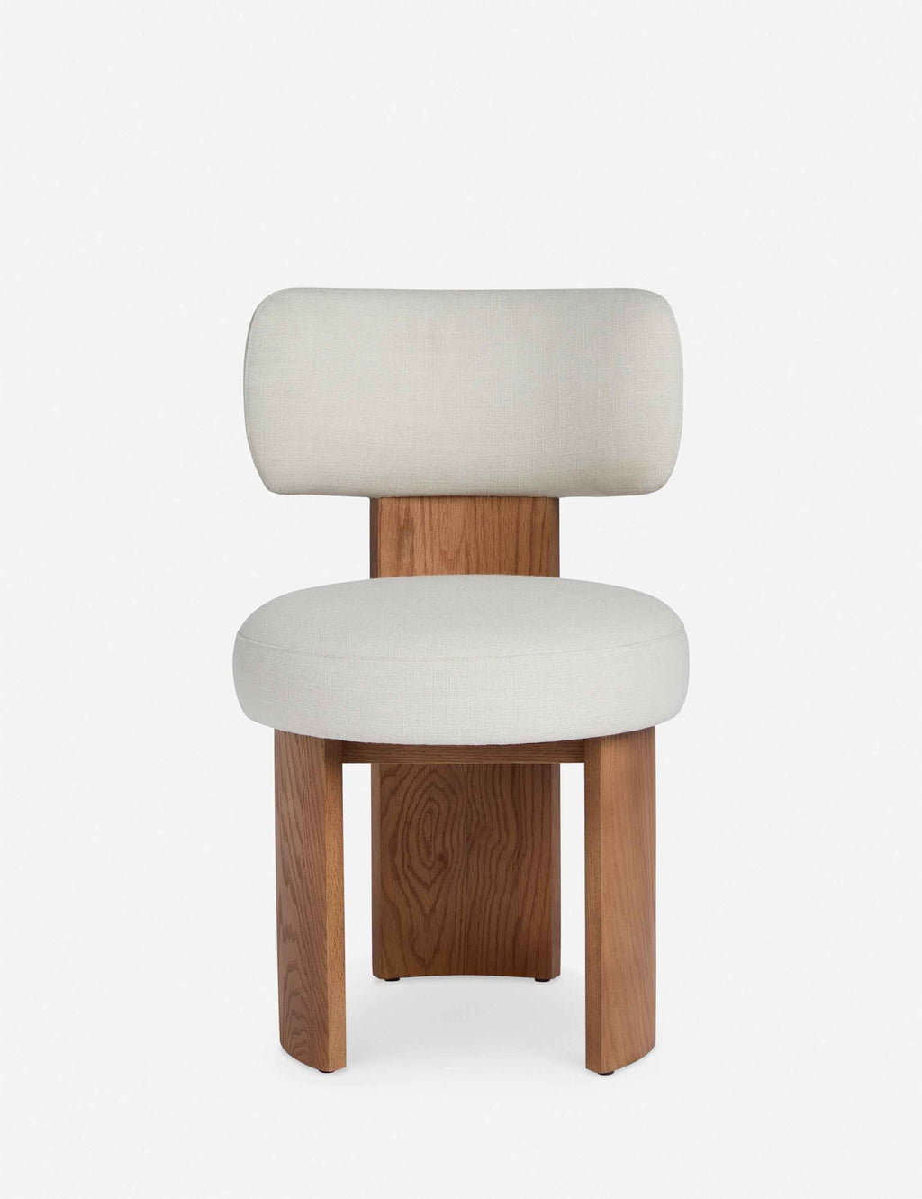 Bela Dining Chair | Cushioned Seat, Performance Linen Upholstery