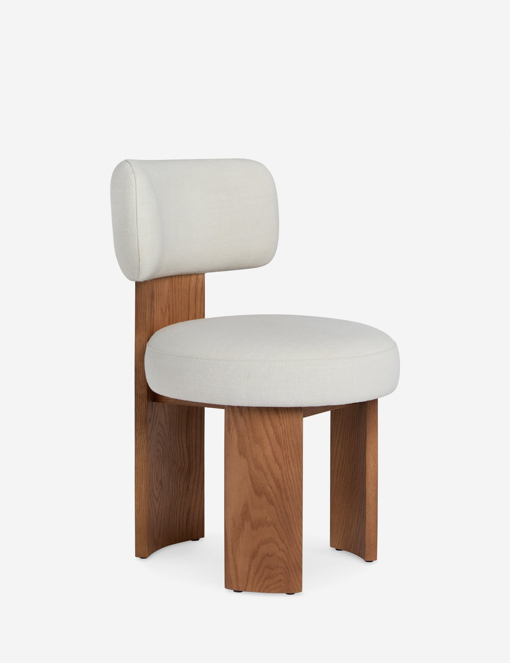 Bela Dining Chair | Cushioned Seat, Performance Linen Upholstery